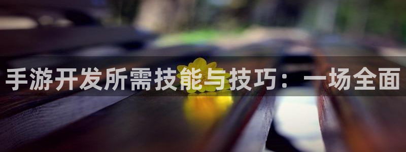 最新28大神预：手游开发所需技能与技巧：一场全面